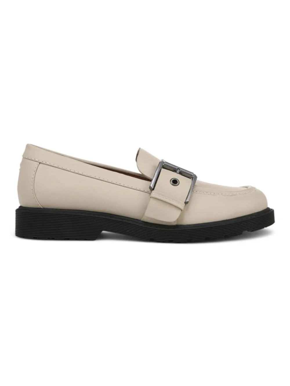 ZODIAC Renee Buckle Loafer in Ivory Size 8 NEW